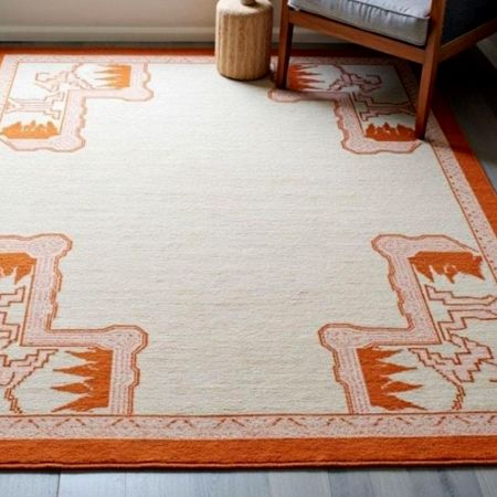 Bohemian Wool Area Carpet